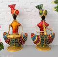 Kraphy Iron Multicolor Handmade Musician Set Of 2