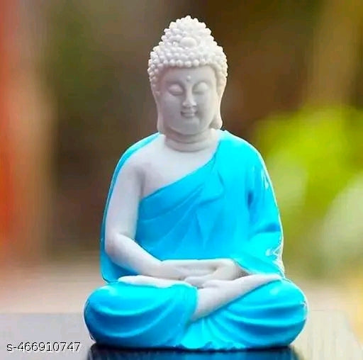 Meditation Buddha Murti For Home Decor Blue - Dopin
