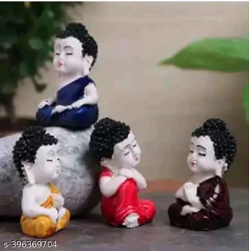 4 PIC BUDDHA COMBO SET