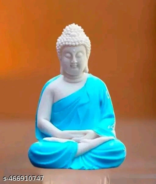 Meditation Buddha Murti For Home Decor Blue - Dopin
