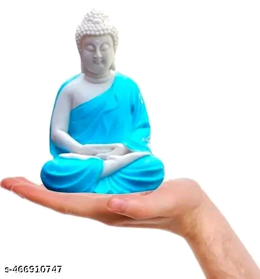 Meditation Buddha Murti For Home Decor Blue - Dopin