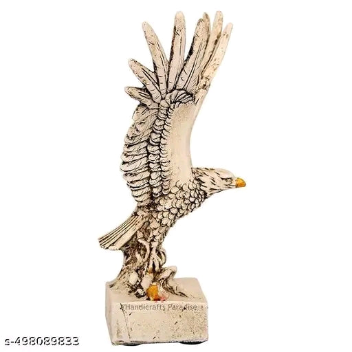 Diwam Handicrafts Wings of Triumph – Majestic Handcrafted Eagle Showpiece | Symbol of Power, Freedom & Success | Home & Office Decor