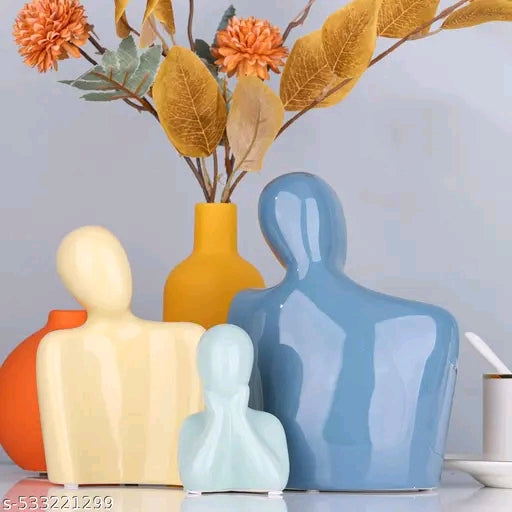 Father Mother Child Showpiece For Home Decoration Default Title